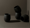 Black Stoneware - Tumber