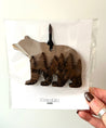 Wooden Bear Ornament